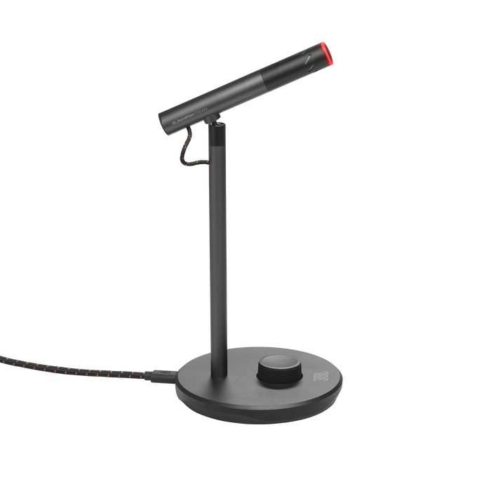 JBL Quantum Stream Talk - Black - USB condenser microphone for streaming, recording and gaming. - Right image number null